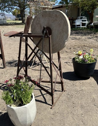 Farm grindstone
