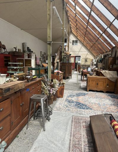 Greenhouse aisle