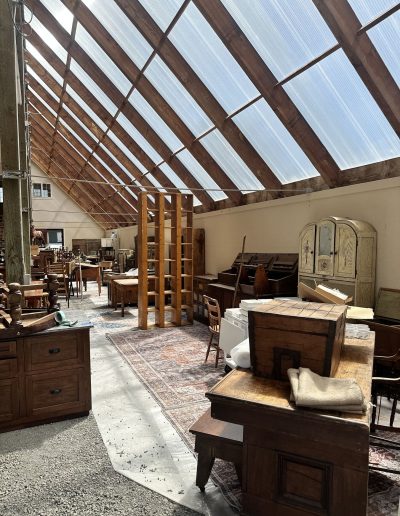 Greenhouse interior wide
