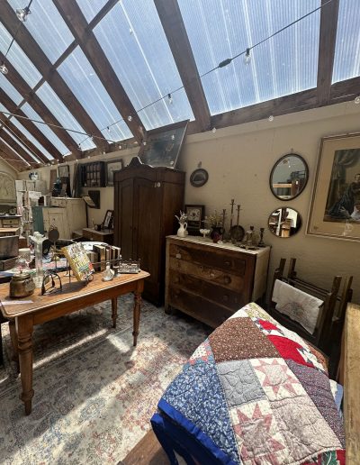 Greenhouse vignette corner