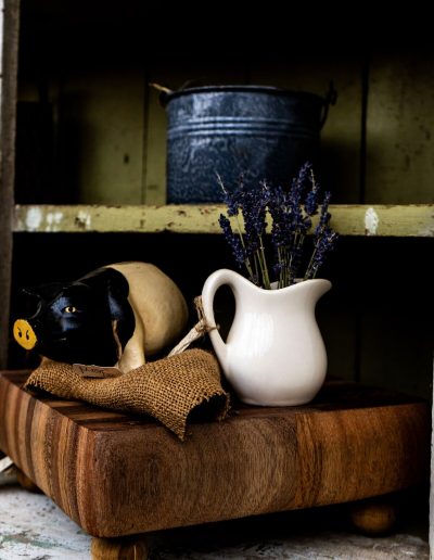 Vignette crock lavender