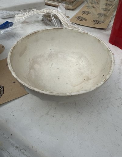 Vignette ironstone bowl